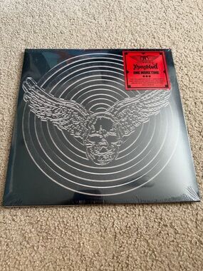 Yungblud One More Time Winged Skull Wall Art – Black & Silver